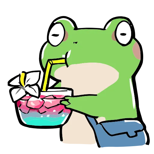 Стикер 52 Frog