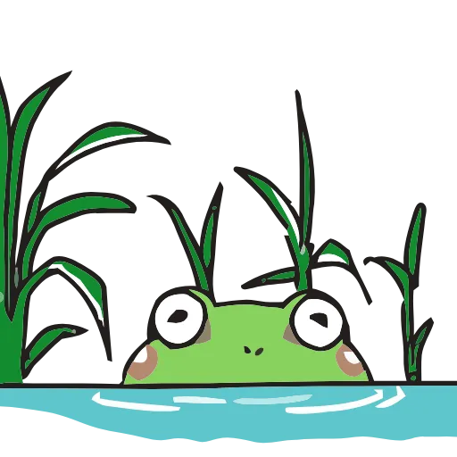 Стикер 40 Frog