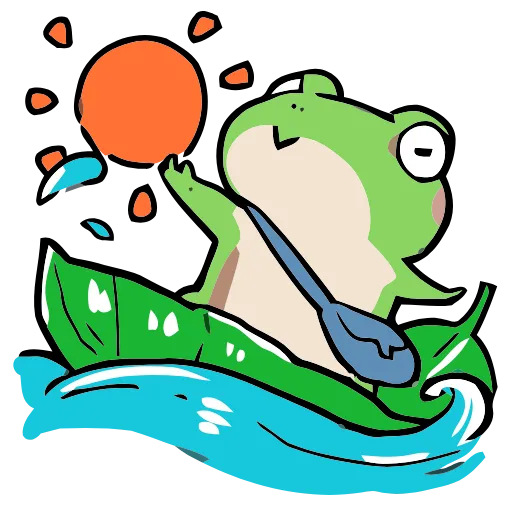 Стикер 54 Frog