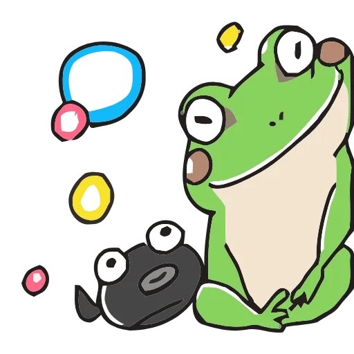 Стикер 37 Frog