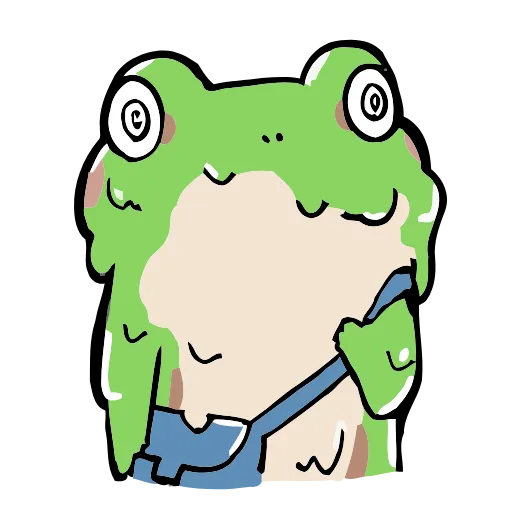 Стикер 45 Frog