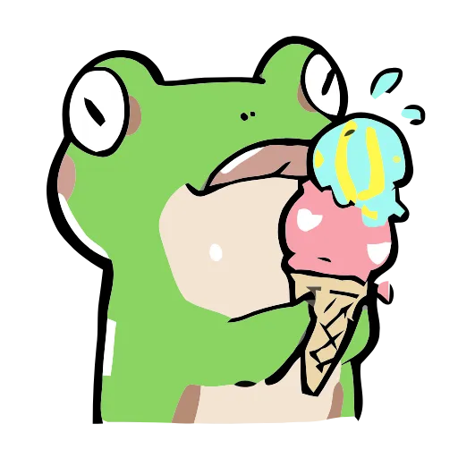 Стикер 43 Frog