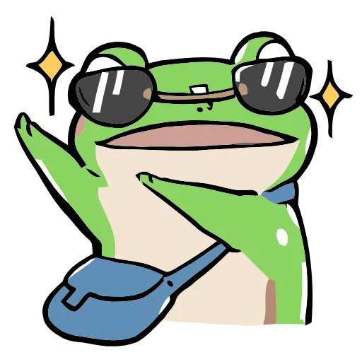 Стикер 41 Frog