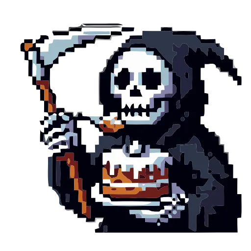 Стикер 19 Grim Reaper