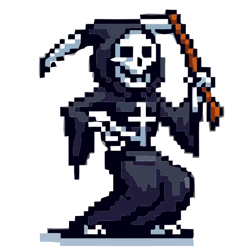Стикер 14 Grim Reaper
