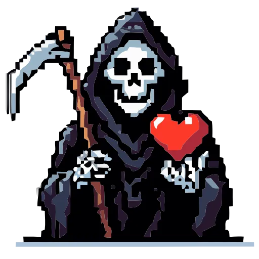 Стикер 6 Grim Reaper