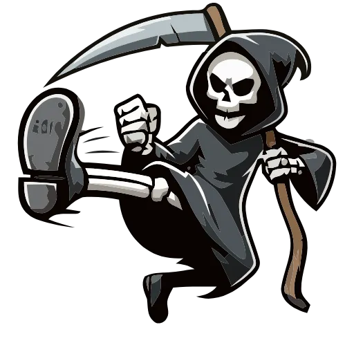 Стикер 58 Grim Reaper
