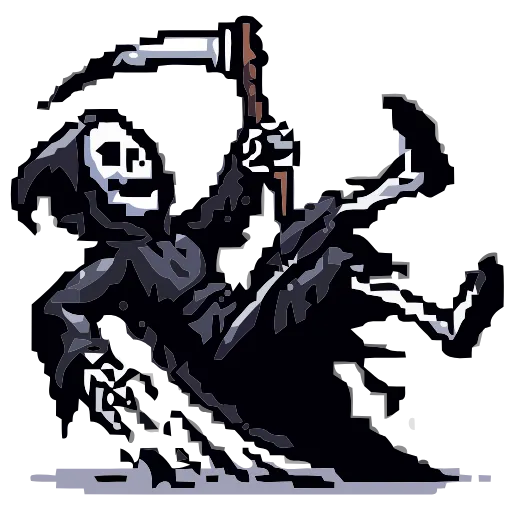 Стикер 8 Grim Reaper
