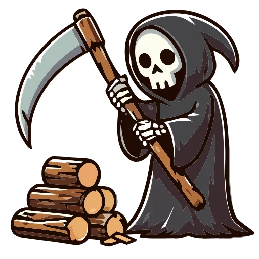 Стикер 52 Grim Reaper