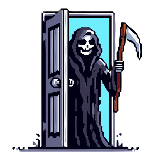 Стикер 21 Grim Reaper