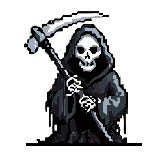 Стикер 3 Grim Reaper