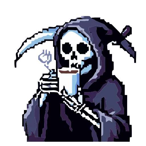 Стикер 18 Grim Reaper