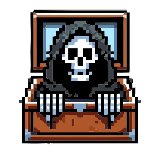Стикер 17 Grim Reaper