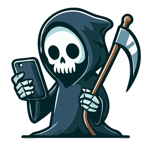 Стикер 54 Grim Reaper