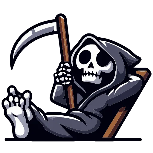 Стикер 49 Grim Reaper