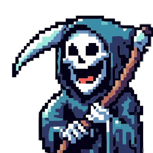 Стикер 35 Grim Reaper
