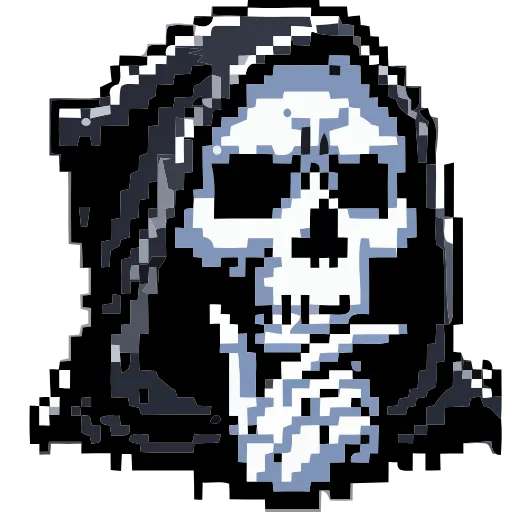 Стикер 27 Grim Reaper