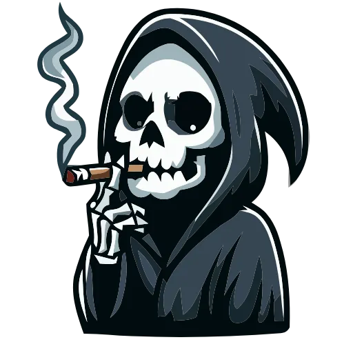 Стикер 48 Grim Reaper
