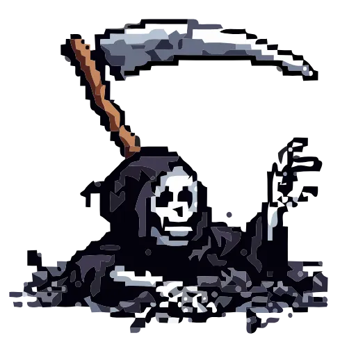 Стикер 9 Grim Reaper