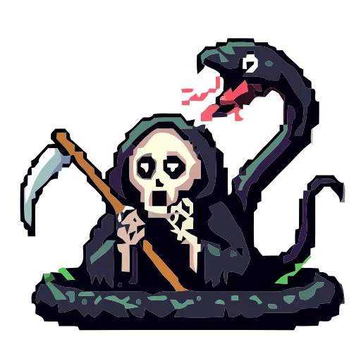 Стикер 15 Grim Reaper