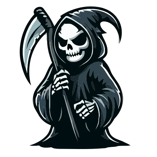Стикер 39 Grim Reaper