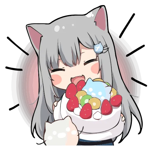 Стикер 58 Nachoneko
