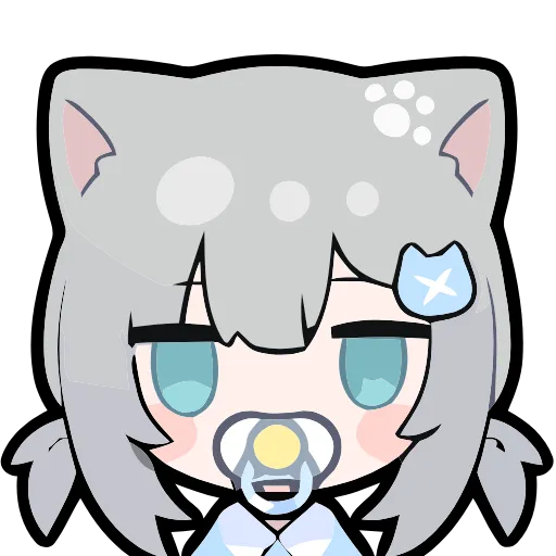 Стикер 16 Nachoneko