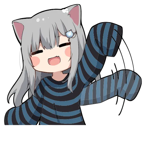 Стикер 60 Nachoneko