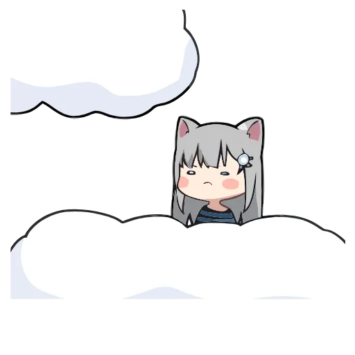 Стикер 47 Nachoneko