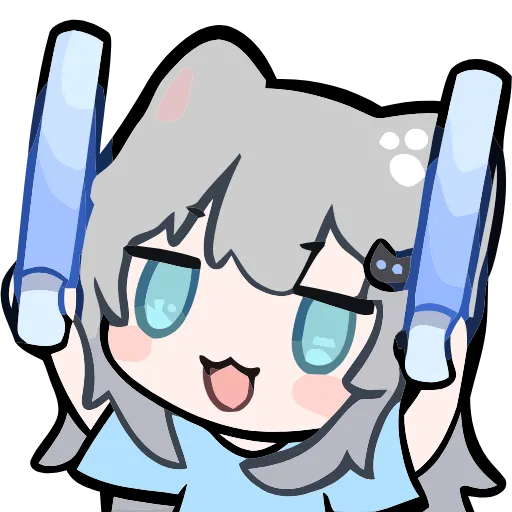 Стикер 19 Nachoneko