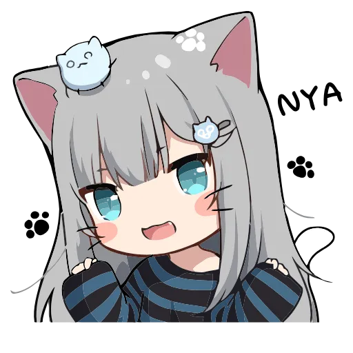 Стикер 51 Nachoneko
