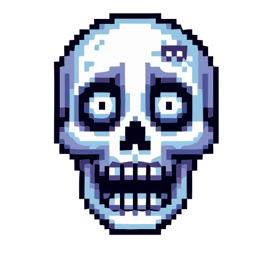 Стикер 58 💀 Набор эмоджи со скелетонами в HD качестве