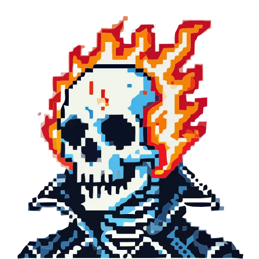 Стикер 61 💀 Набор эмоджи со скелетонами в HD качестве