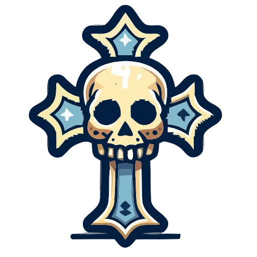 Стикер 3 💀 Набор эмоджи со скелетонами в HD качестве