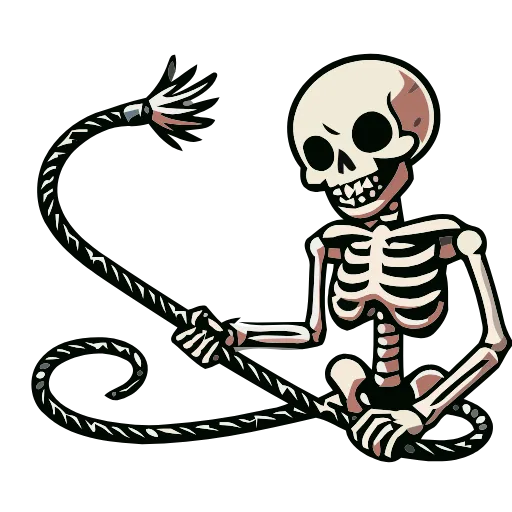 Стикер 17 💀 Набор эмоджи со скелетонами в HD качестве