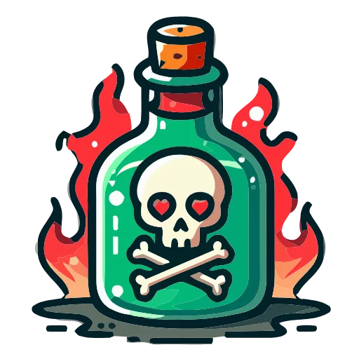 Стикер 5 💀 Набор эмоджи со скелетонами в HD качестве