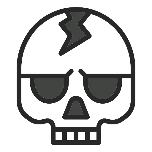 Стикер 9 Hd Skulls