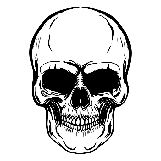 Стикер 52 Hd Skulls