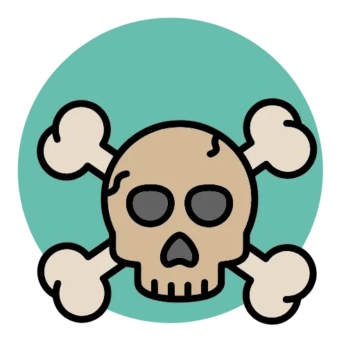 Стикер 45 Hd Skulls