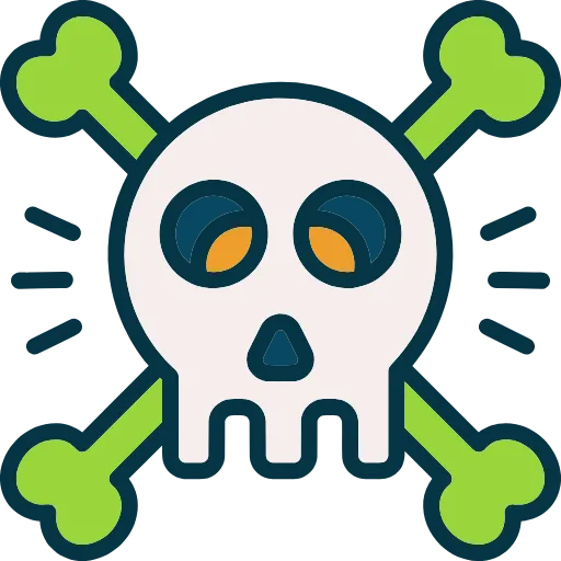 Стикер 55 Hd Skulls