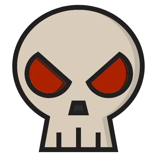 Стикер 4 Hd Skulls