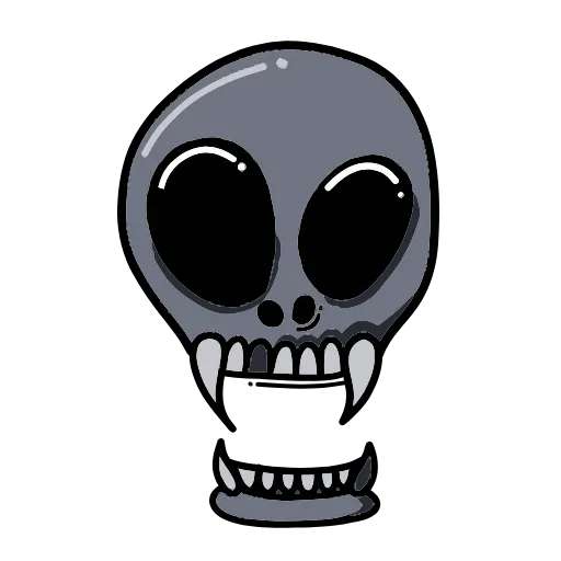 Стикер 41 Hd Skulls