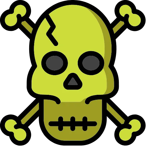 Стикер 5 Hd Skulls