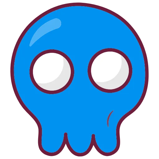 Стикер 56 Hd Skulls
