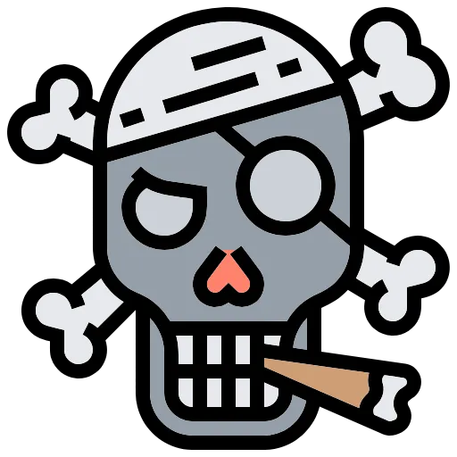 Стикер 24 Hd Skulls