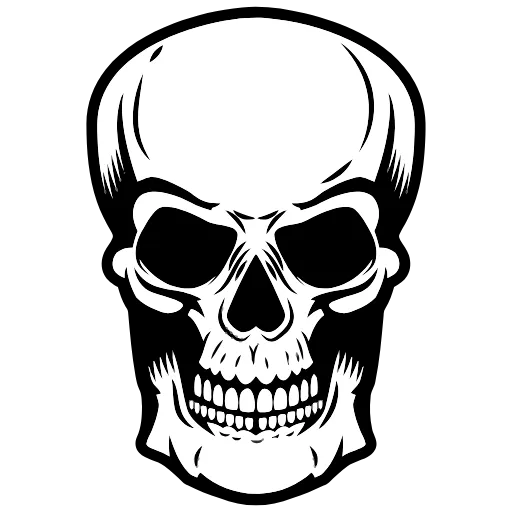 Стикер 53 Hd Skulls