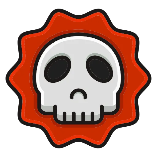 Стикер 25 Hd Skulls