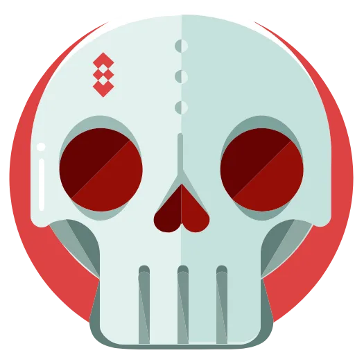 Стикер 40 Hd Skulls