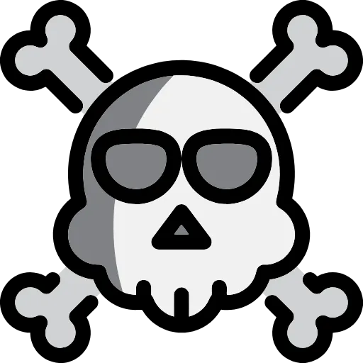 Стикер 6 Hd Skulls
