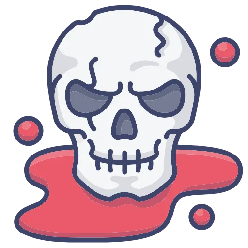 Стикер 28 Hd Skulls